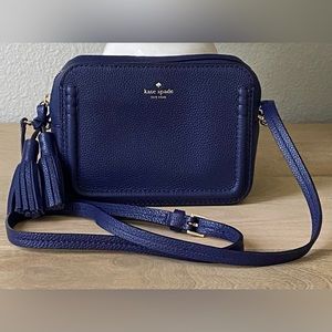 NWOT Kate Spade Purse Leather Violet Color